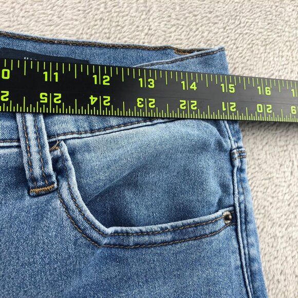 Curve Apparel Womens Jeans Size 12/31 Blue Denim High-Rise Essential Skinny Leg - Picture 5 of 14